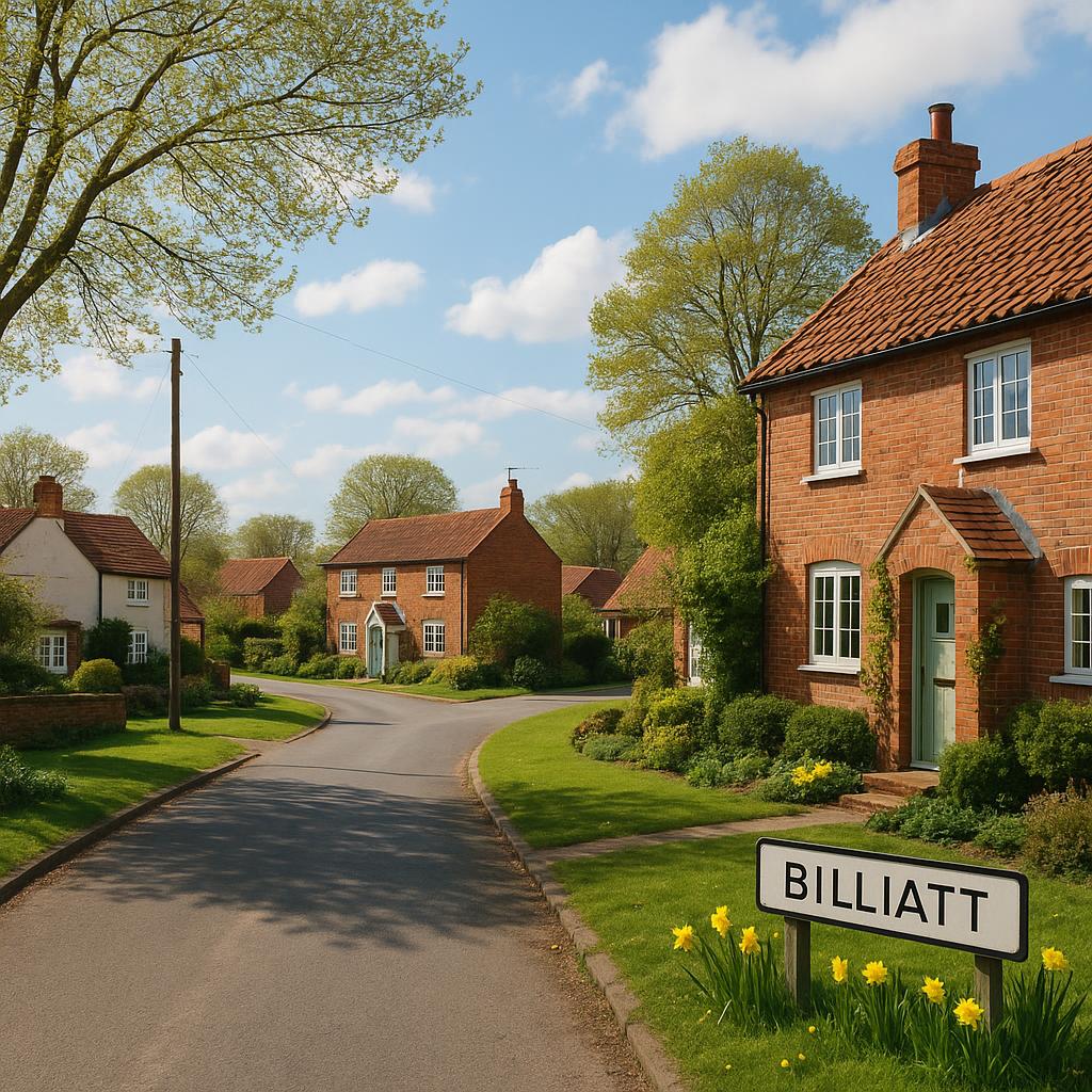 A view of Billiatt's family-friendly homes.