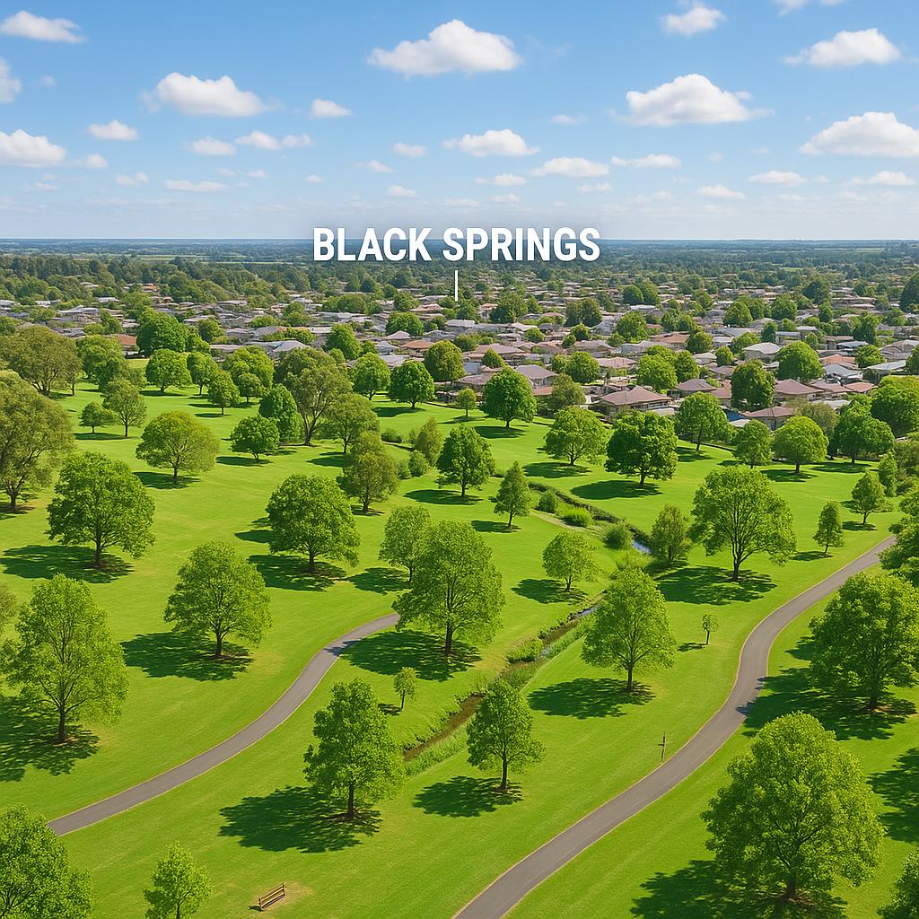 Scenic landscapes of Black Springs