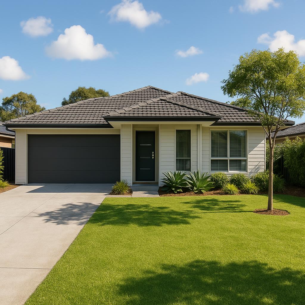 A family home in Blue Haven, showcasing modern architecture