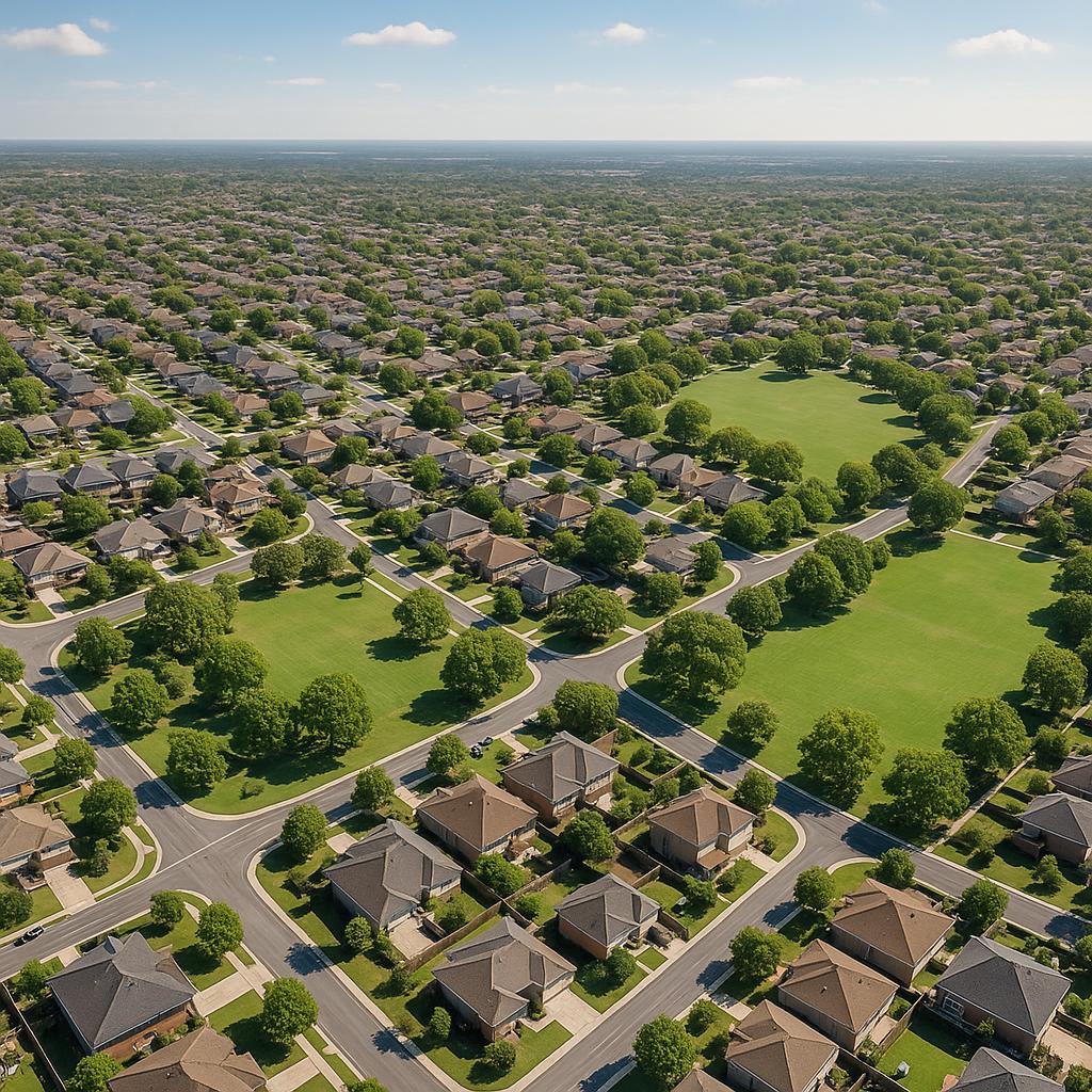 Aerial shot of Bobalong, Western Australia