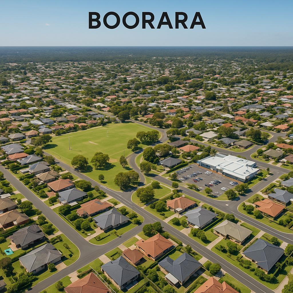 Aerial view of Boorara, Western Australia