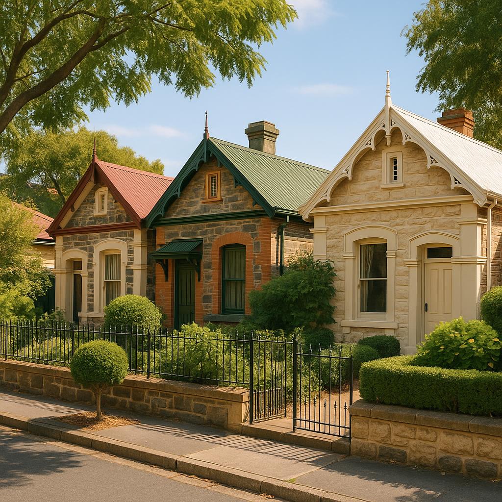 Charming heritage cottages in Bowden