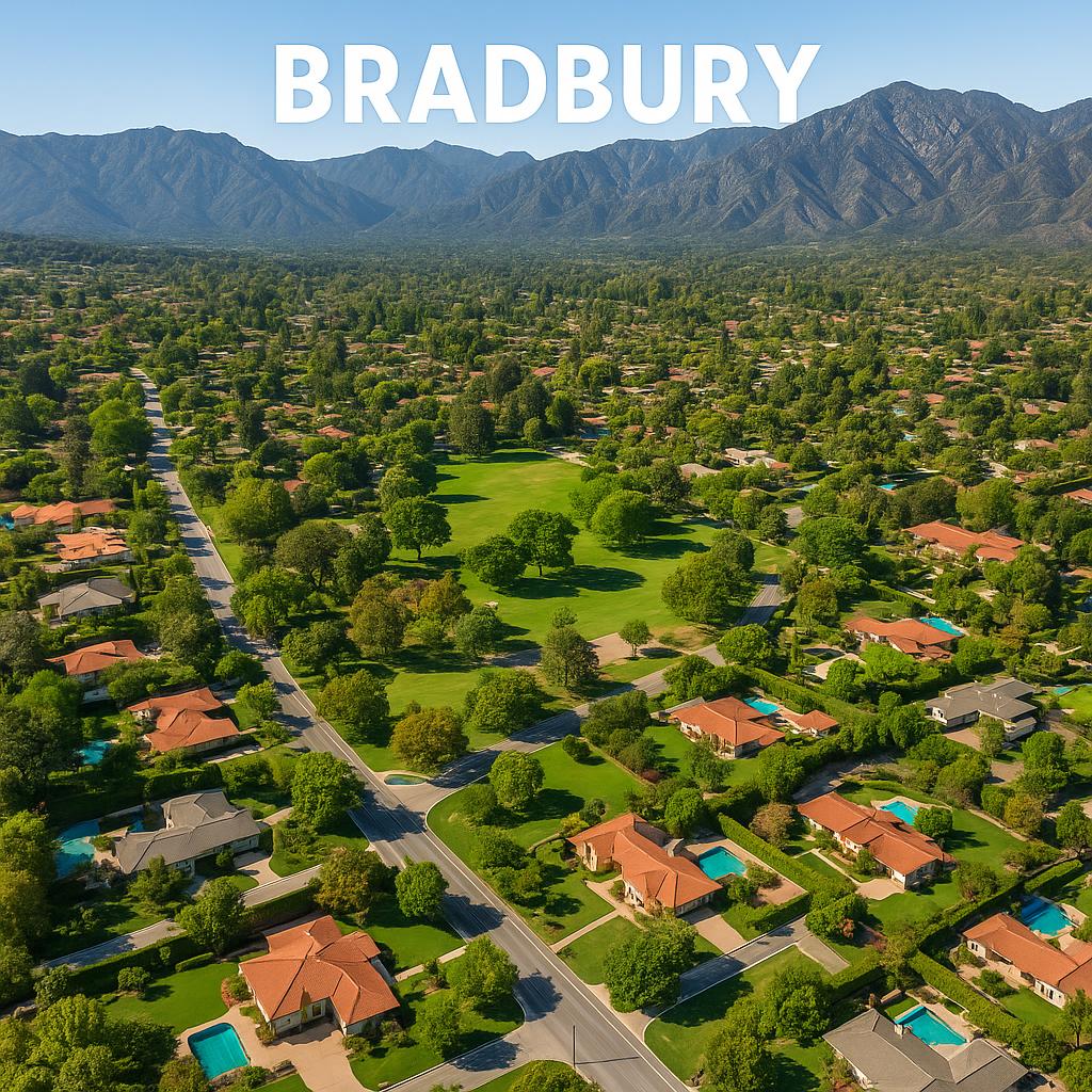 Aerial view of Bradbury, South Australia