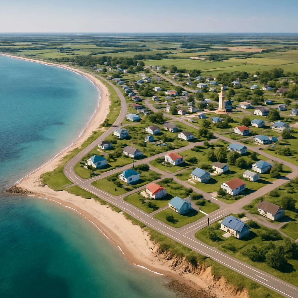 Scenic seaside view of Bruce, SA