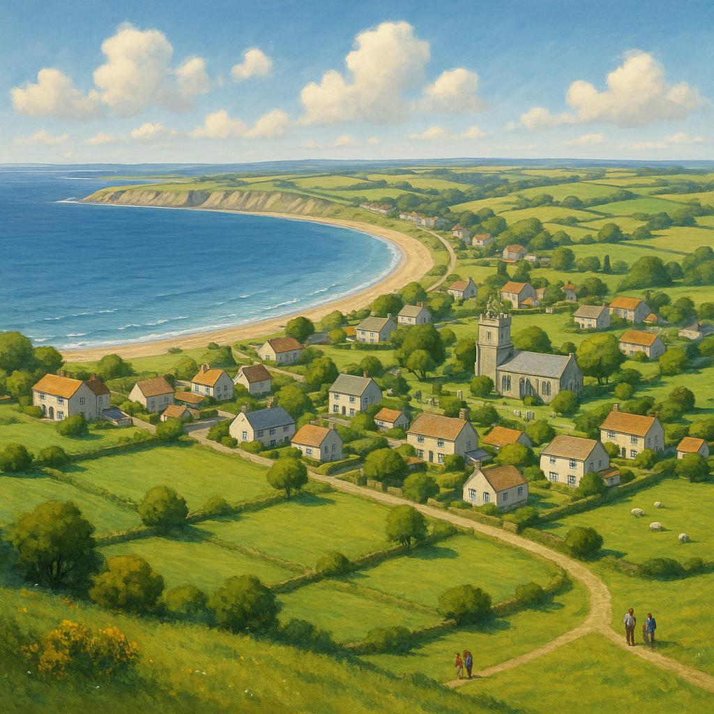 Coastal landscape of Burton SA