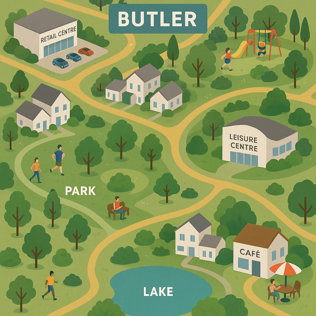 Parks and family-friendly atmosphere in Butler, WA