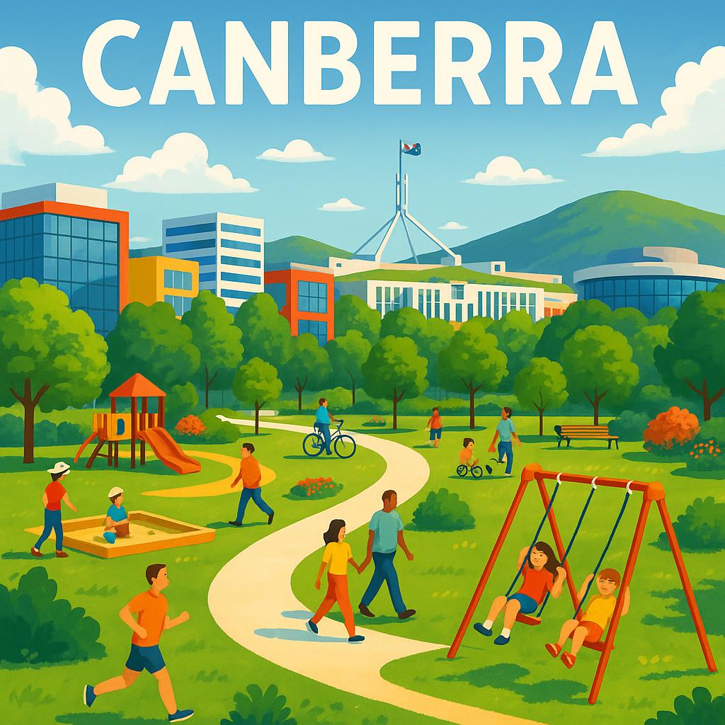 Canberra BC community parks and amenities