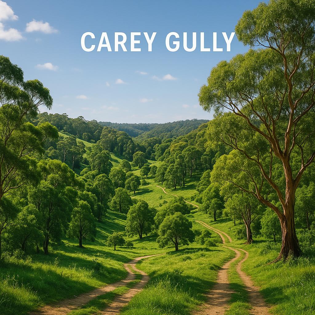 Scenic view of Carey Gully showing natural beauty and parks