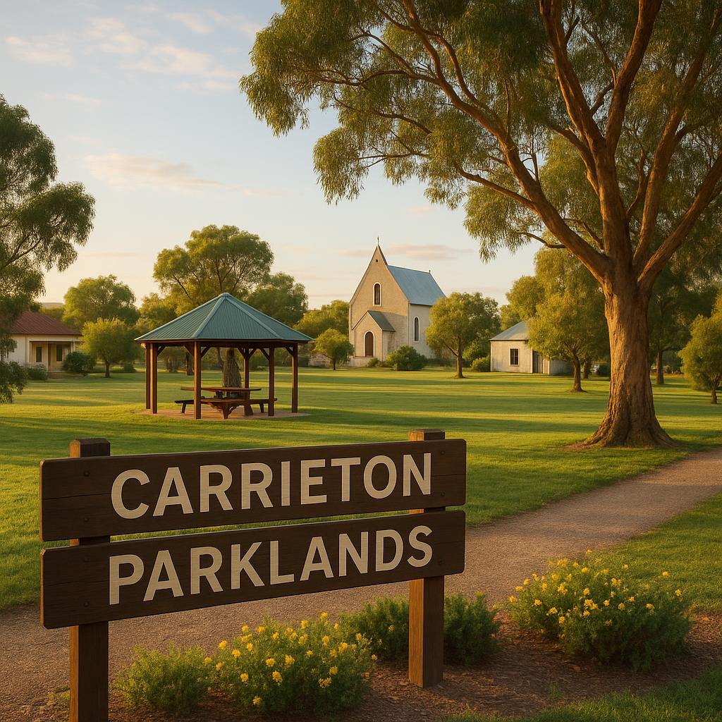 Tranquil parklands in Carrieton