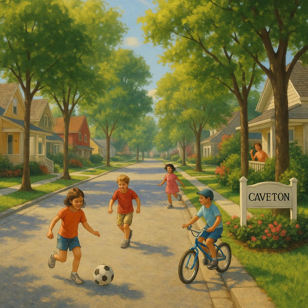 Caveton family-friendly neighborhood