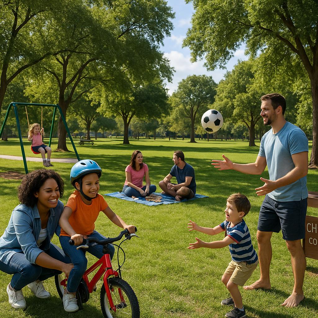 Community park in Chilpenunda