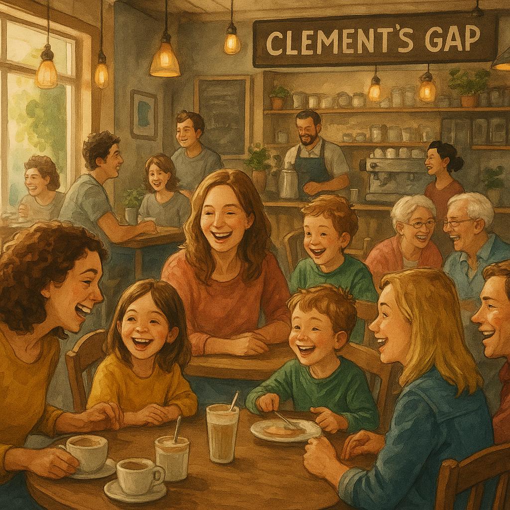 Local café in Clements Gap creating a vibrant community atmosphere.