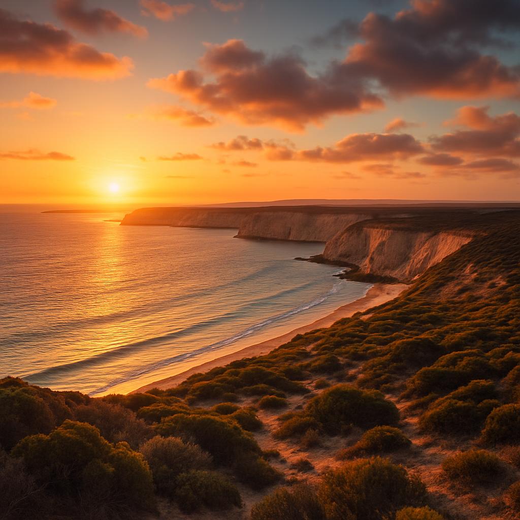 Coffin Bay sunset view