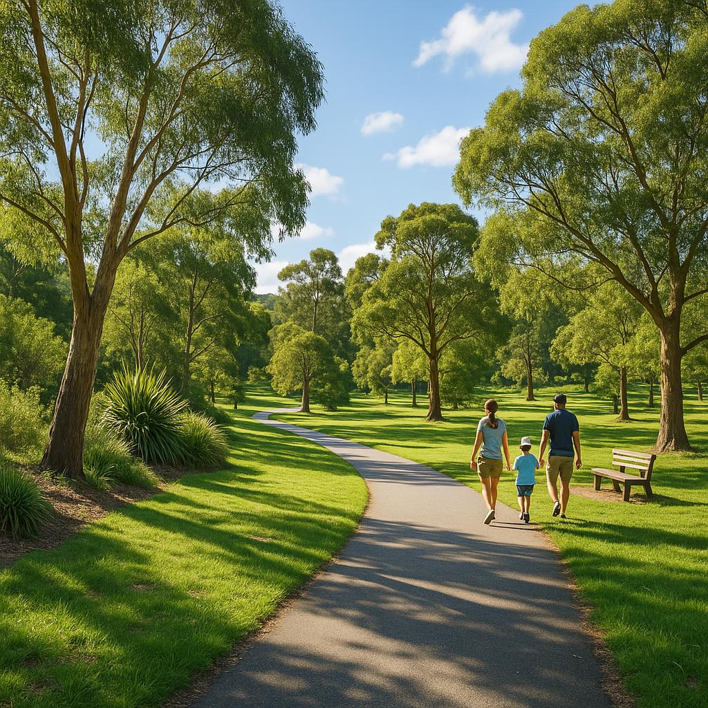 Nature corridors in Crafers West