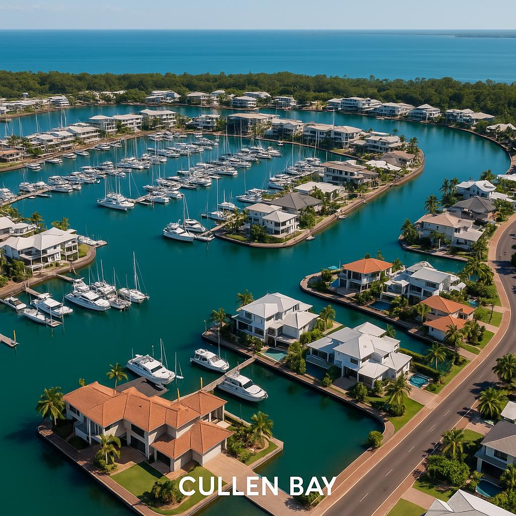 Cullen Bay waterfront properties