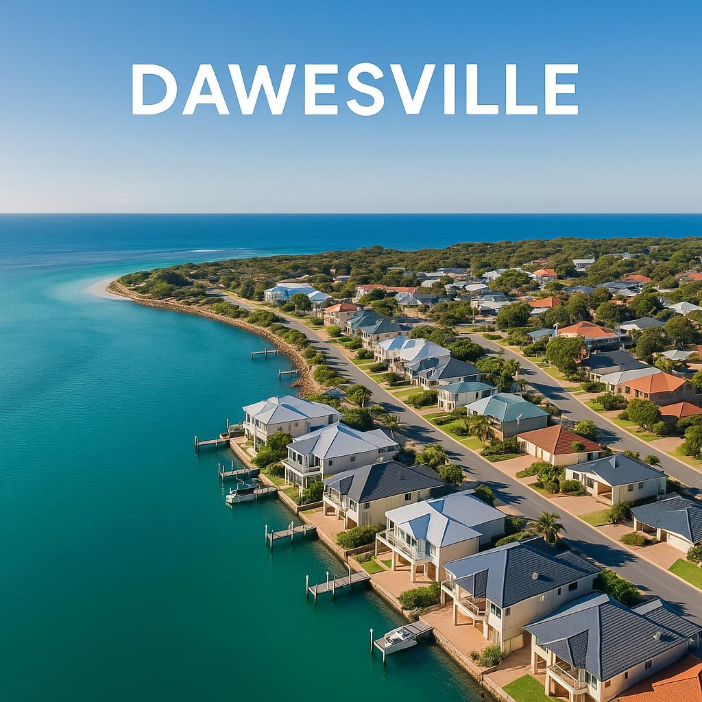 Coastal view of Dawesville