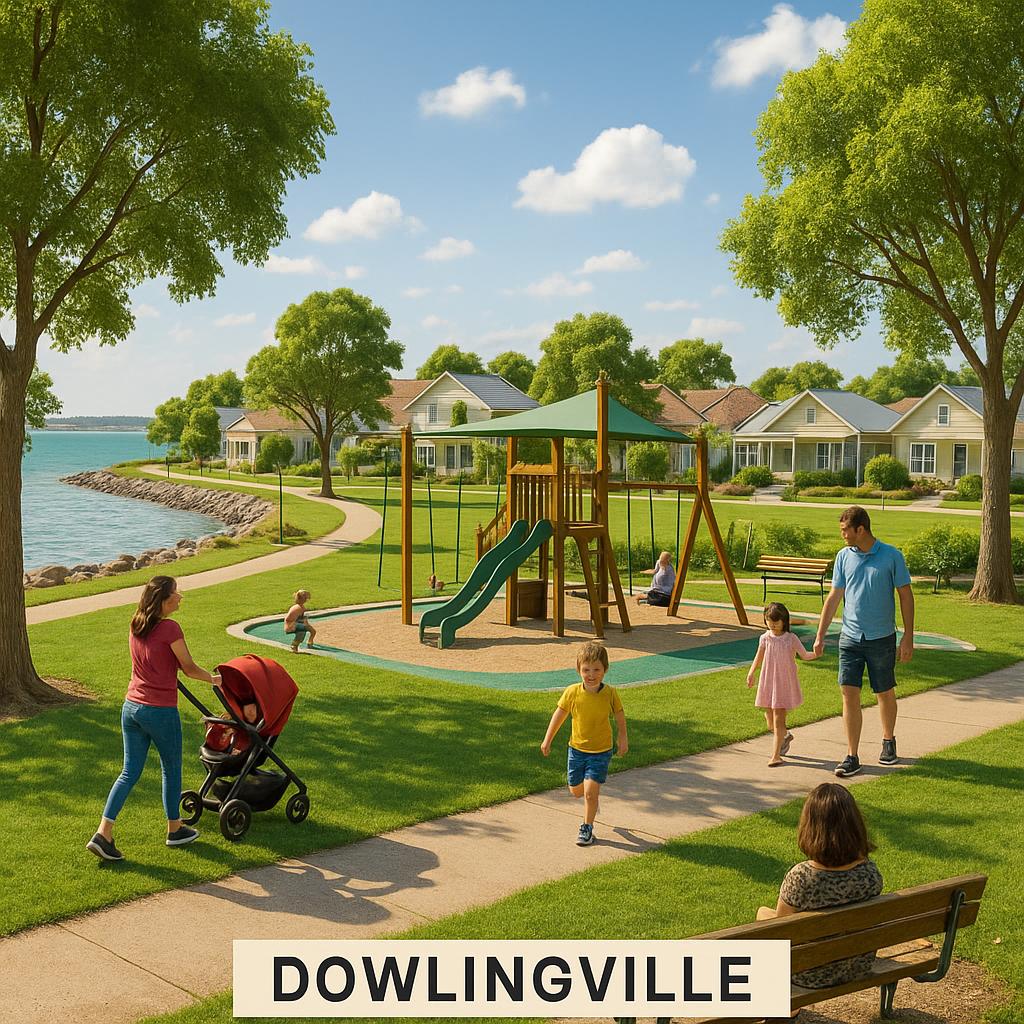 Waterside community in Dowlingville