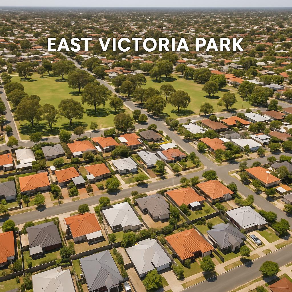Aerial view of East Victoria Park