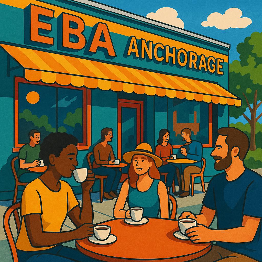 Café culture in Eba Anchorage