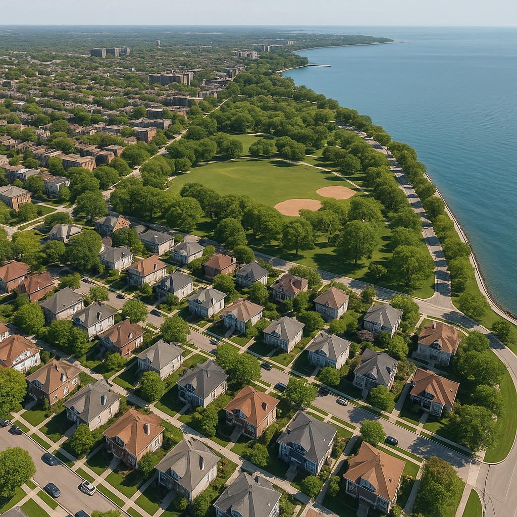 Aerial view of Edgewater, Western Australia