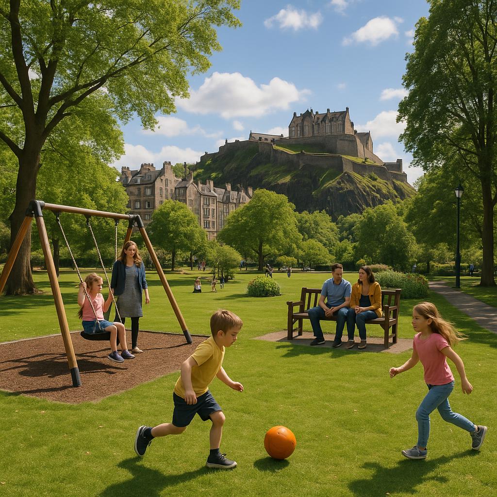 Family park in Edinburgh North