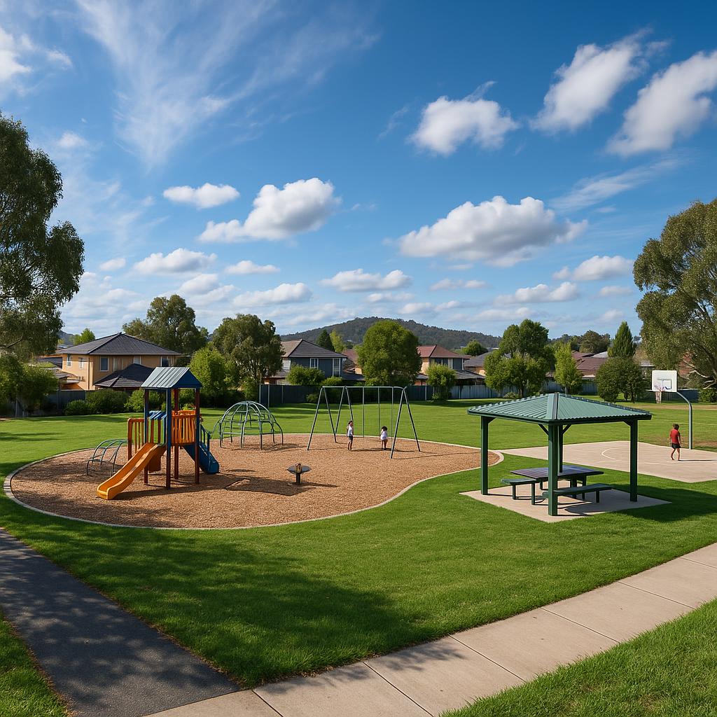 Family-friendly features in Fisher, ACT.