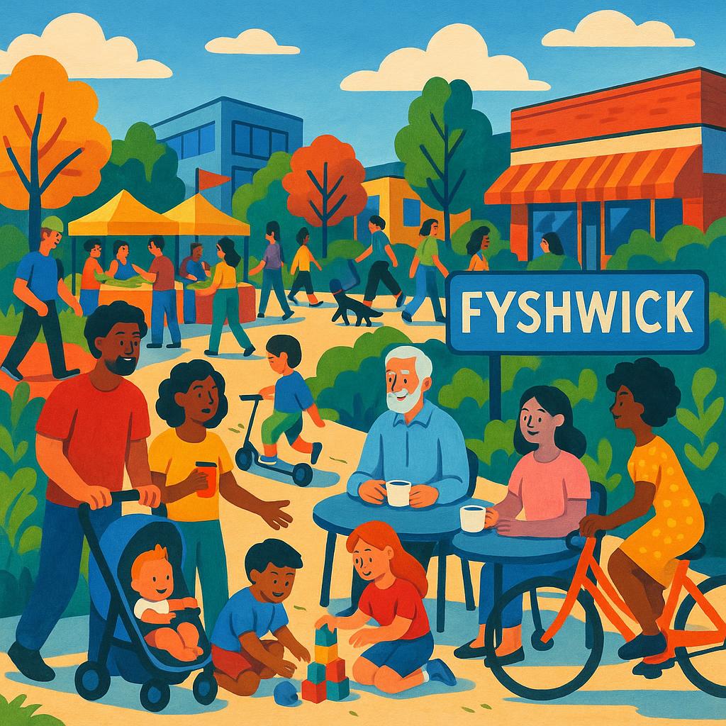 Fyshwick community market day