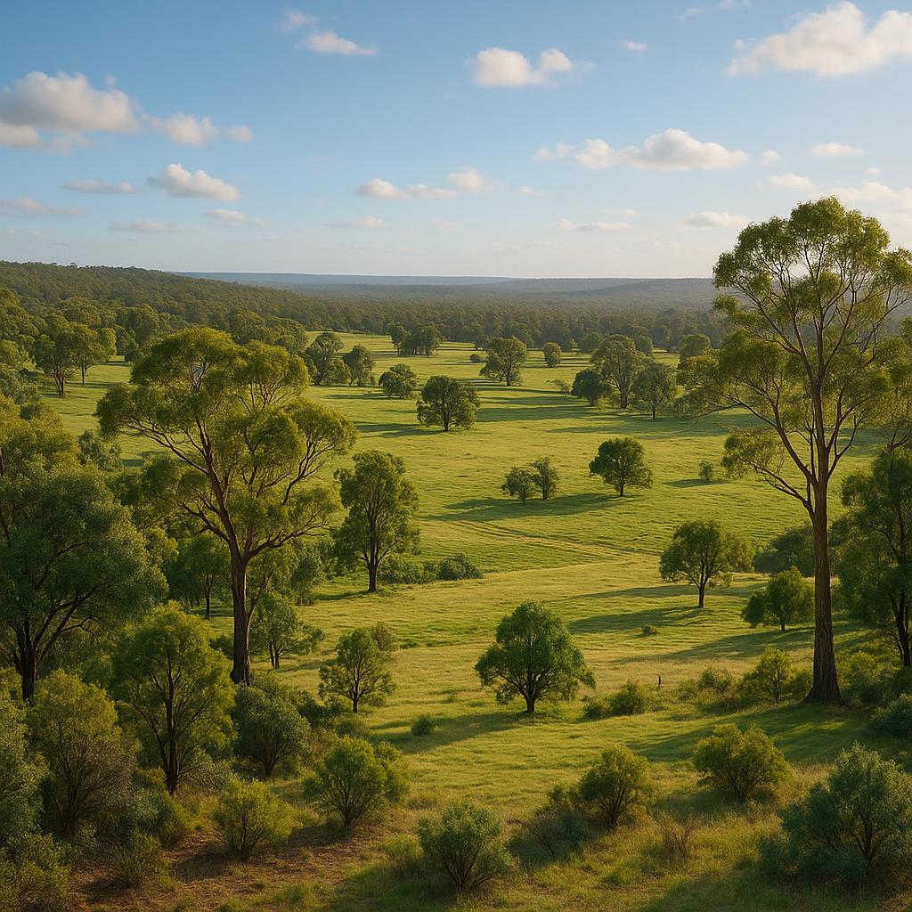 Gidgegannup natural landscape inviting outdoor lifestyle