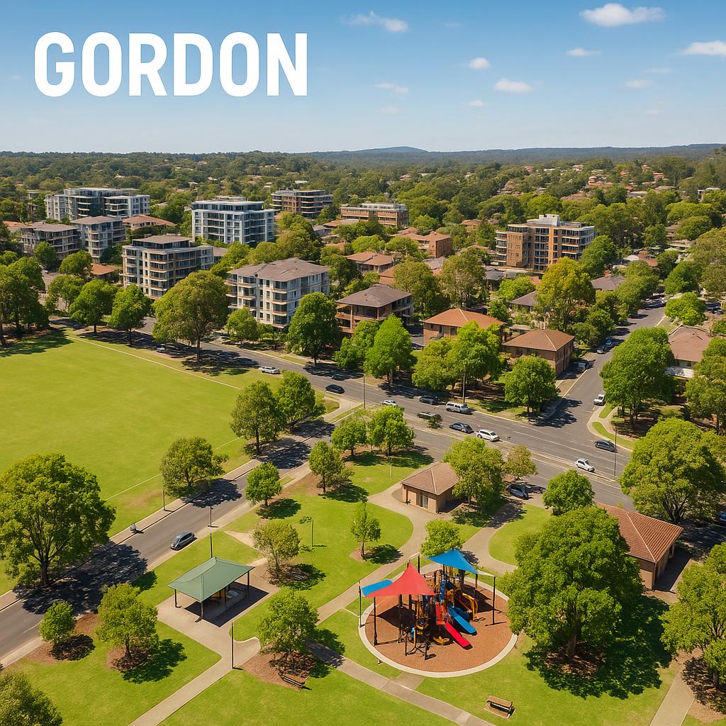 Beautiful parks in Gordon, ACT, showcasing community life