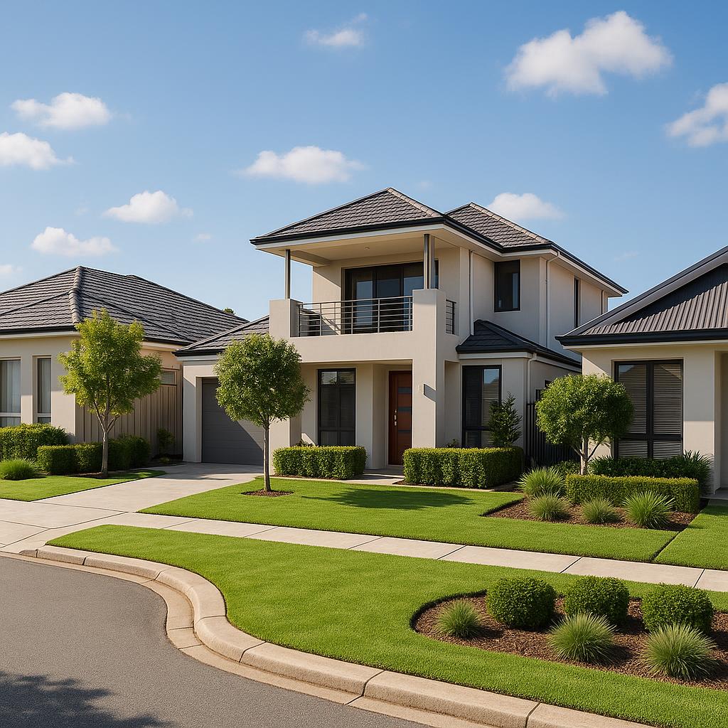 Modern homes in Harrisdale, WA