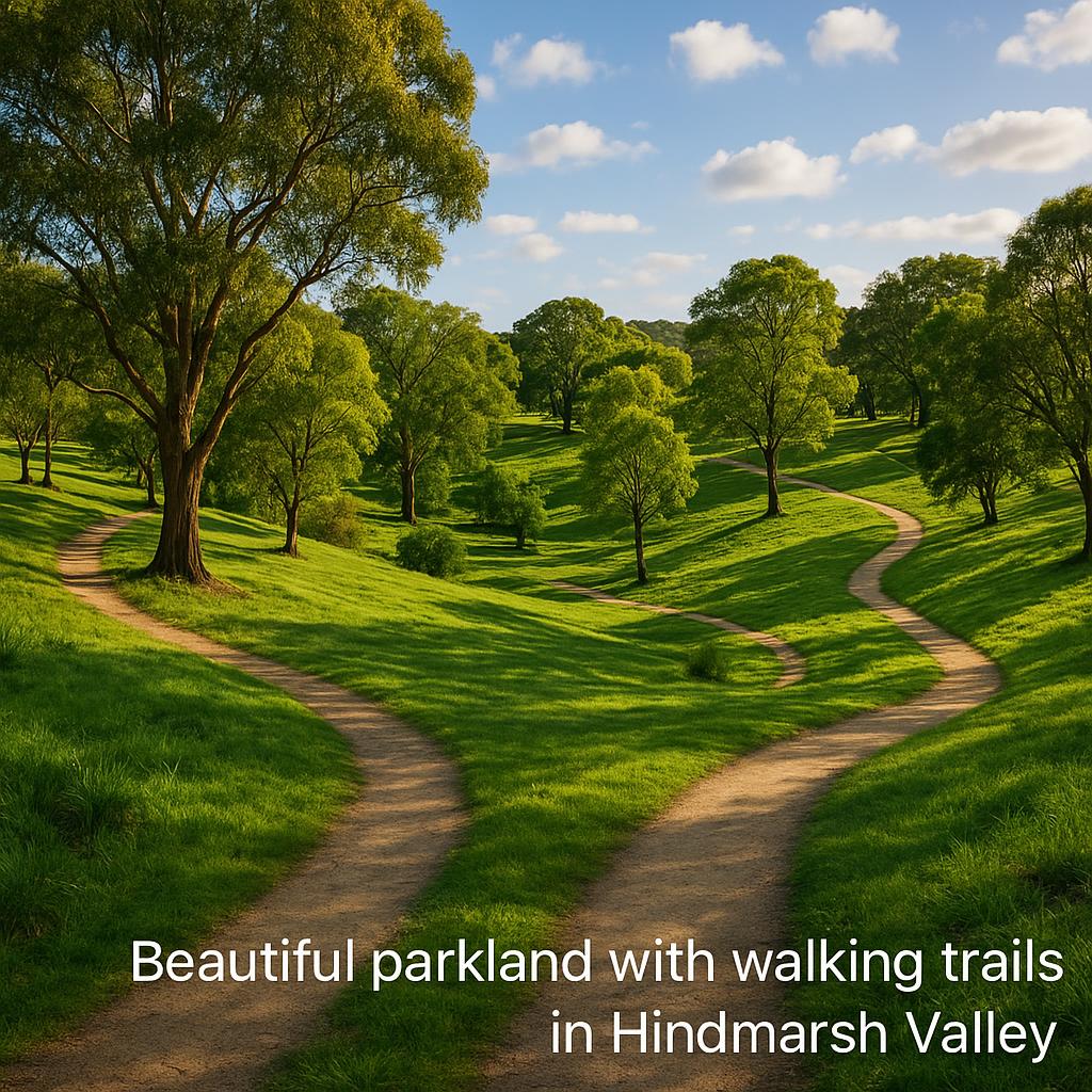 Parkland in Hindmarsh Valley