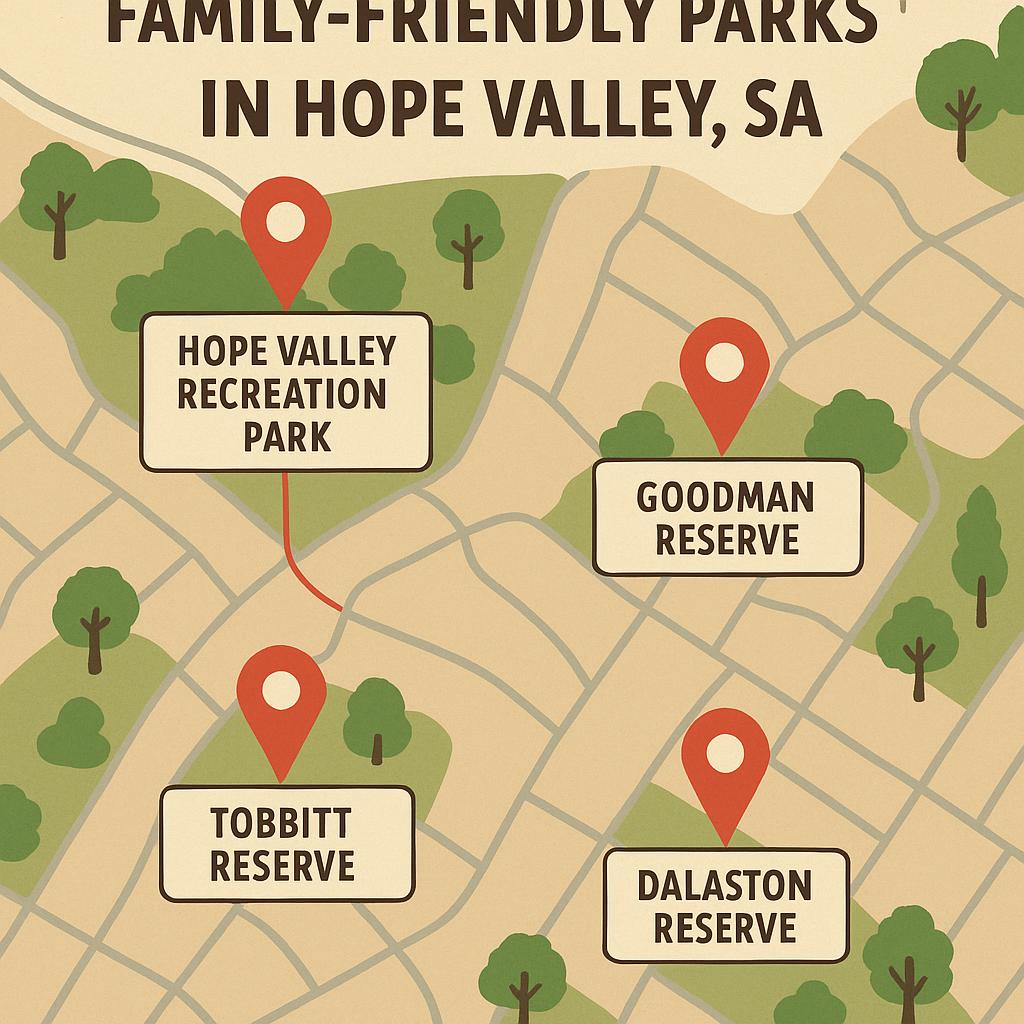 Park in Hope Valley, family-friendly setting