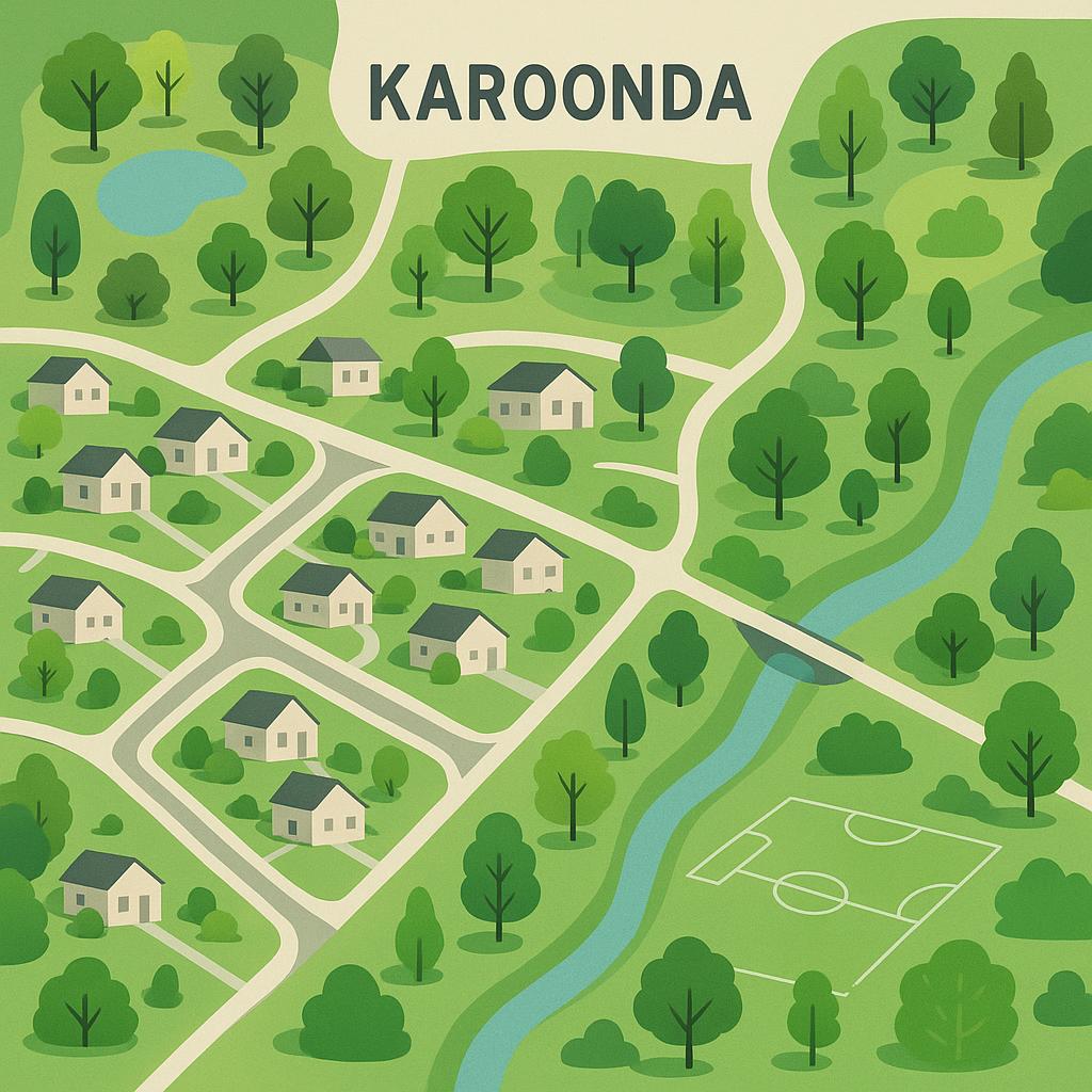 Karoonda's lush green belts and community parks