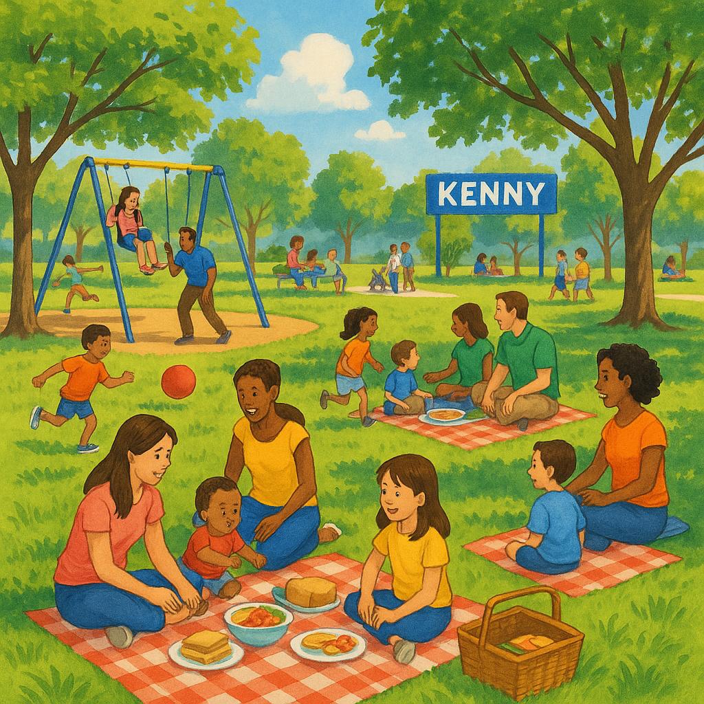 Family-friendly park in Kenny