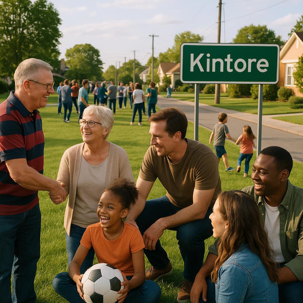 A vibrant community scene in Kintore