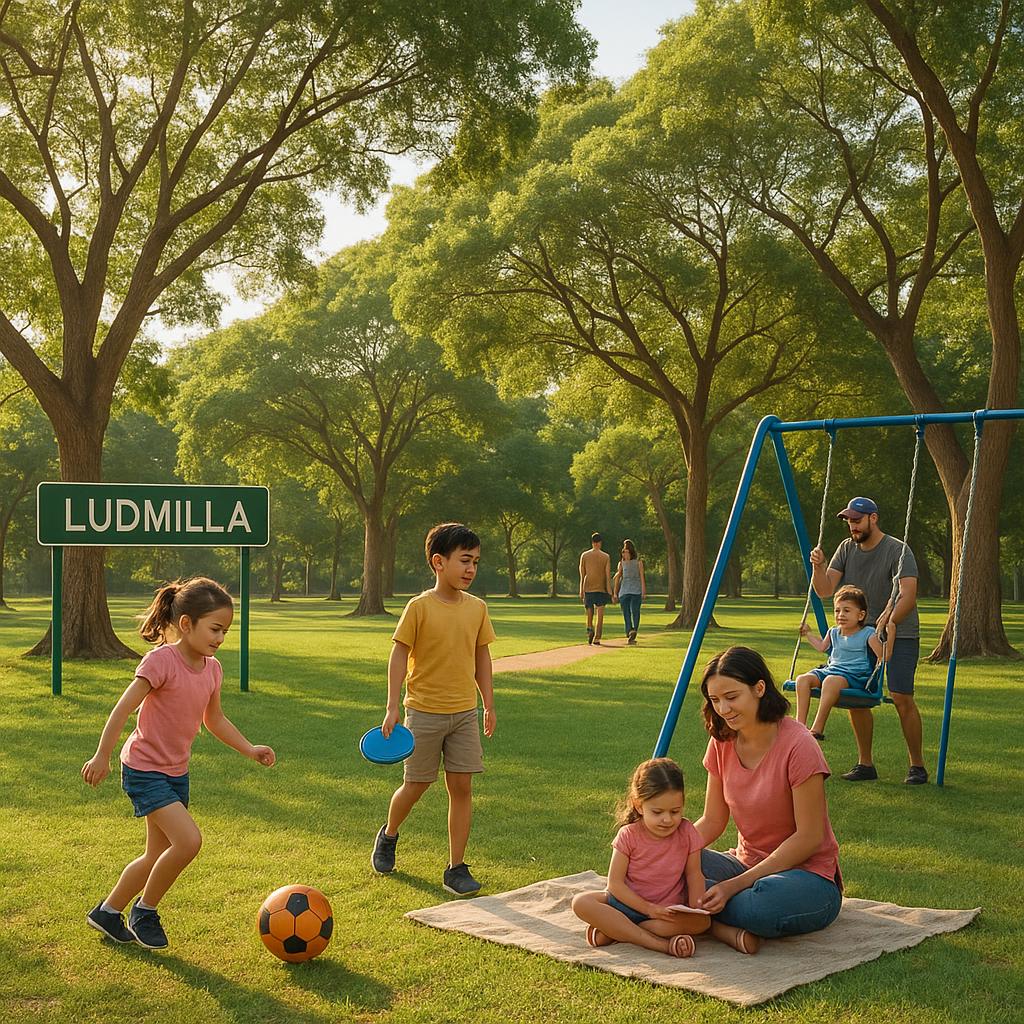 Family park in Ludmilla, Northern Territory
