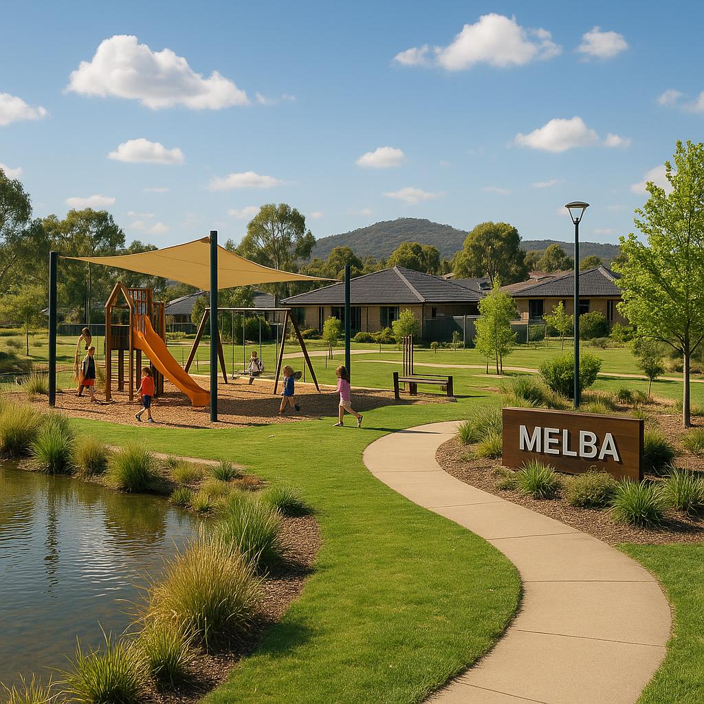 Melba suburb parks and community areas