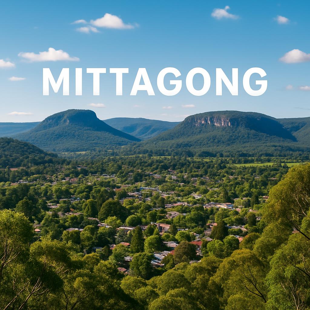 Scenic view of Mittagong in Southern Highlands
