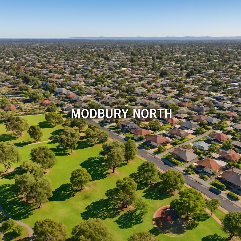 Aerial view of Modbury North
