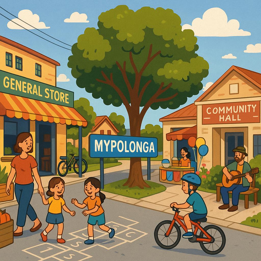 Family-friendly shopping strips in Mypolonga
