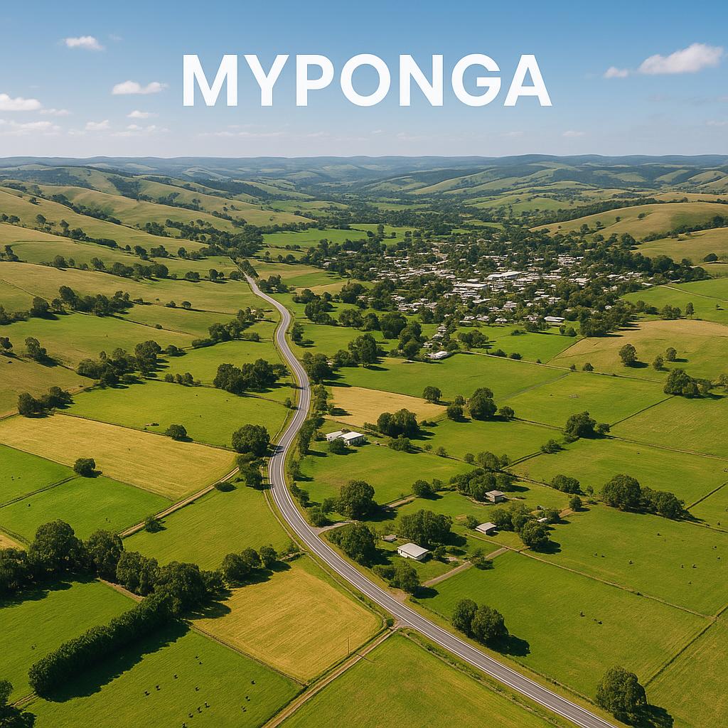 Aerial view of Myponga