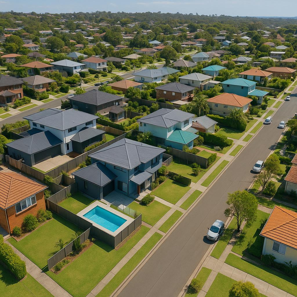 Narraweena residential area with family homes and greenery