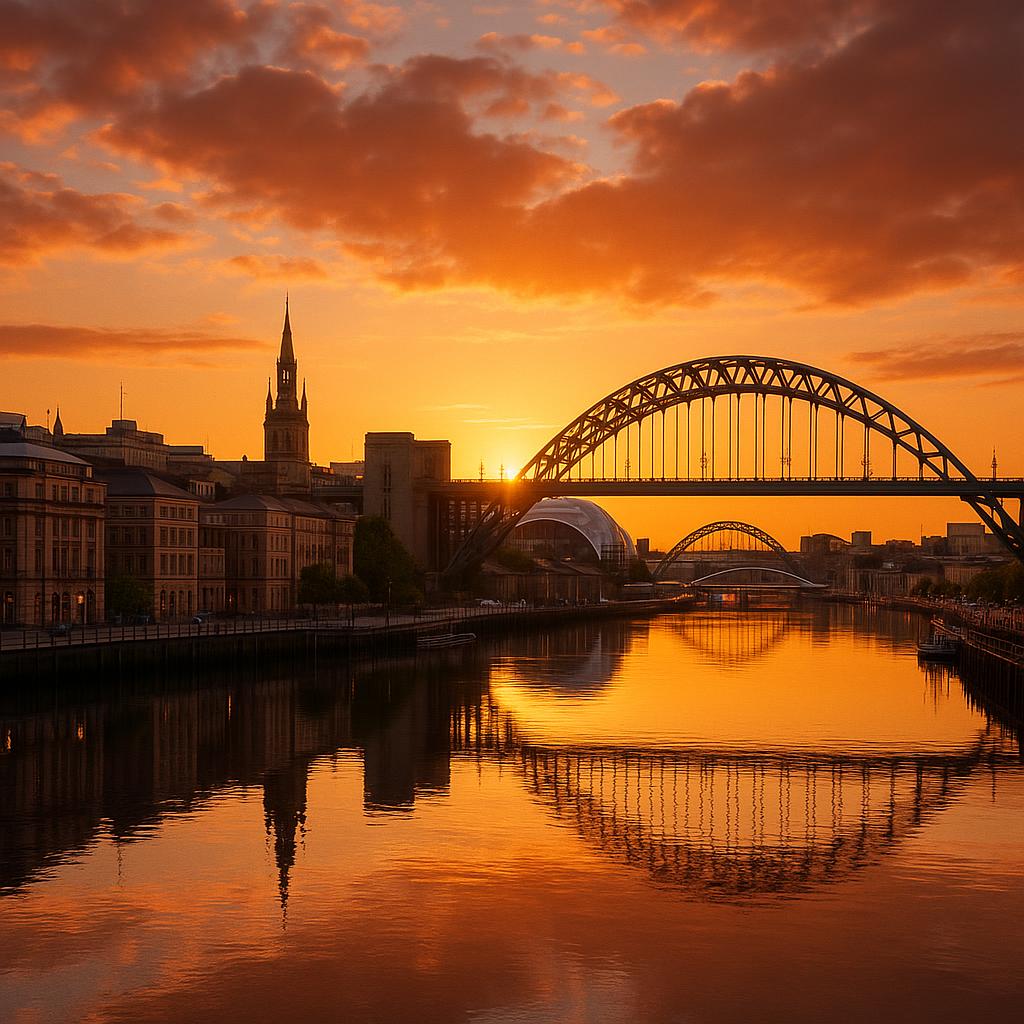 Newcastle skyline