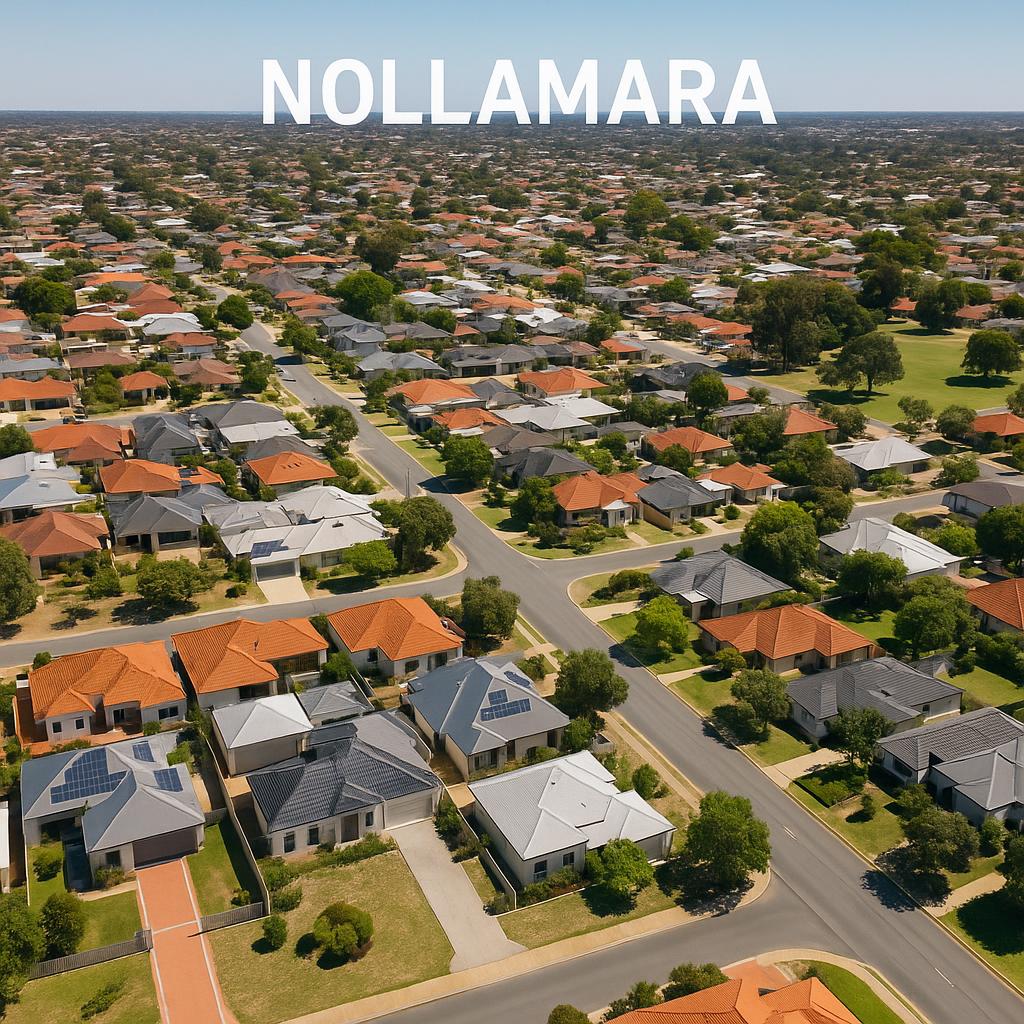 Aerial view of Nollamara