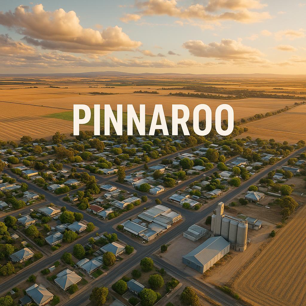 Aerial view of Pinnaroo in Adelaide Hills
