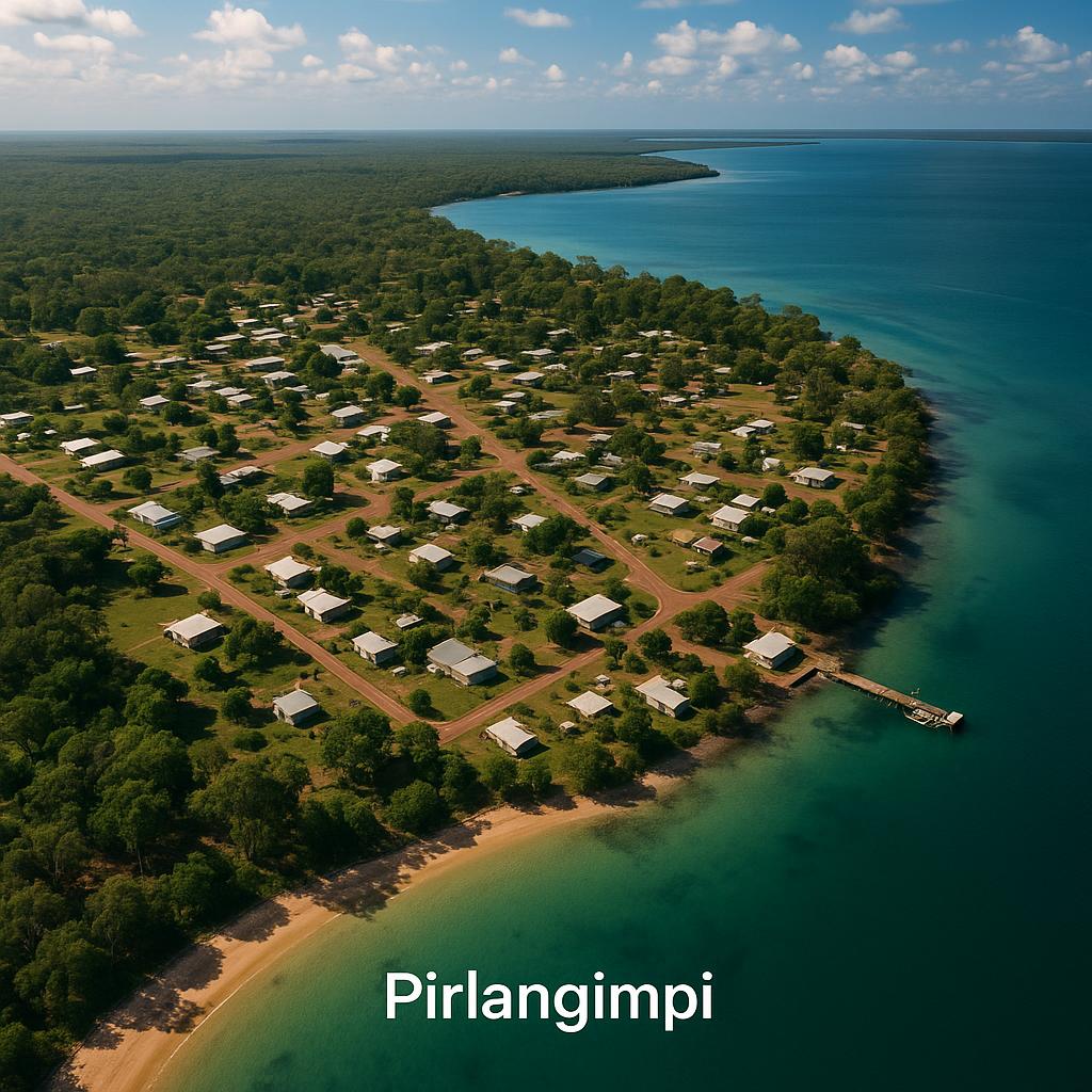 Aerial of Pirlangimpi