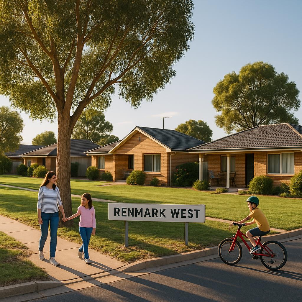 Serene houses and parks in Renmark West
