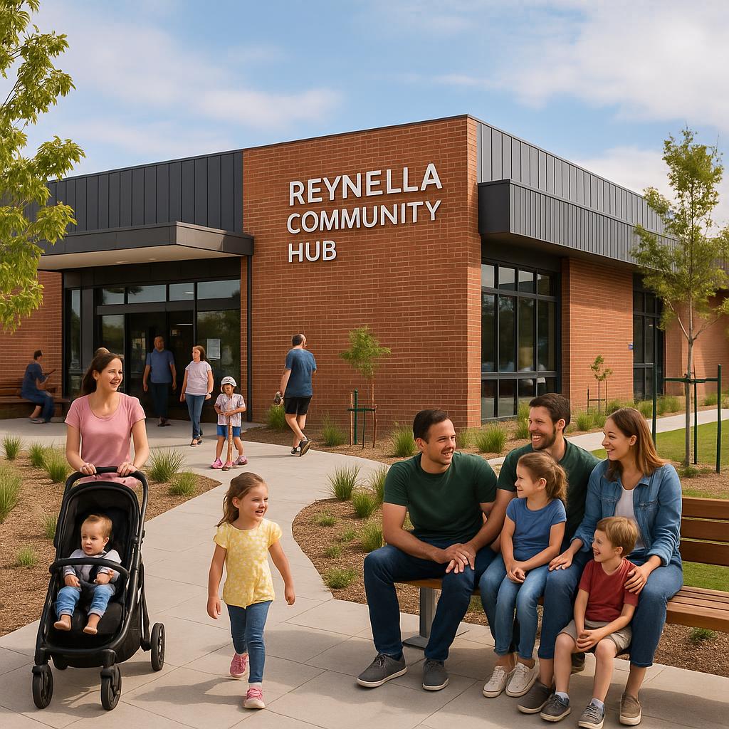Family-friendly community hub in Reynella