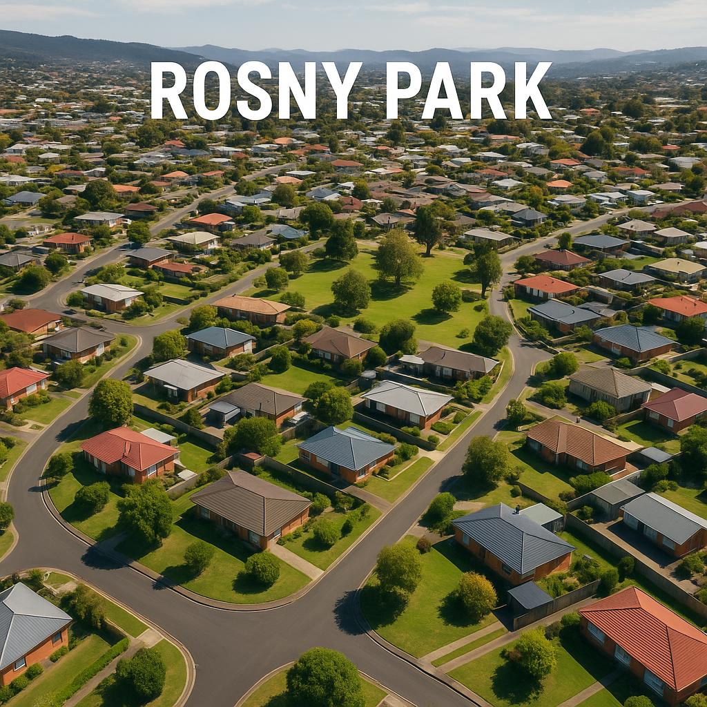 Aerial view of Rosny Park
