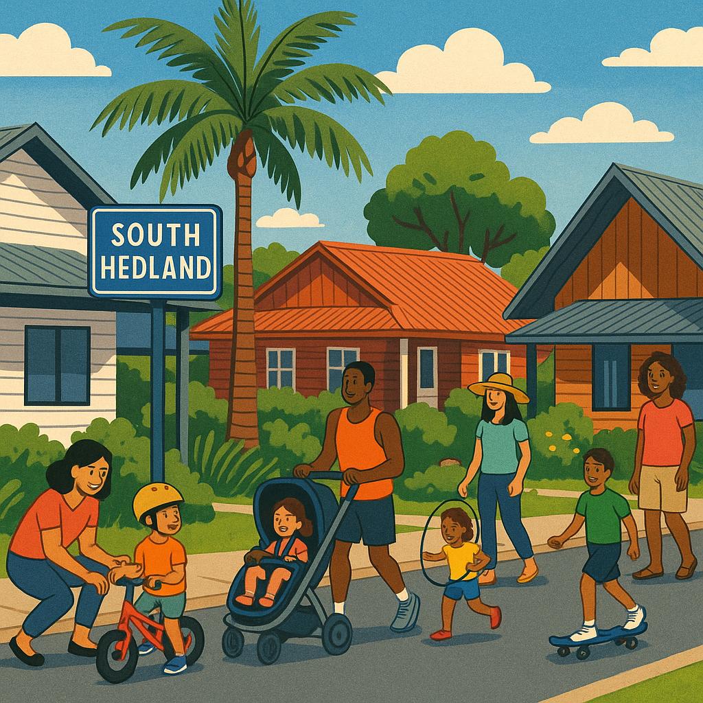 South Hedland family living